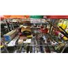 Image 1 : SHELF OF WOLFCRAFT SPRING CLAMPS, HILTI TE3000-AVR 120V CABLE, THERMOSTAT, HOSE FITTING & MORE