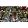 Image 2 : SHELF OF WOLFCRAFT SPRING CLAMPS, HILTI TE3000-AVR 120V CABLE, THERMOSTAT, HOSE FITTING & MORE