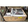 Image 1 : ZOLA WALNUT & BLACK DINING CHAIR - *IN BOX*