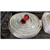 Image 2 : 4 LAY FLAT 2" FIRE HOSES WITH 1 SPRAY NOZZLE