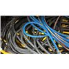 Image 2 : SHELF OF ASSORTED HEAVY DUTY EXTENSION CABLES