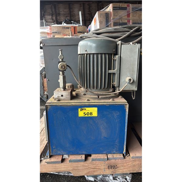 'MONARCH HYDRAULICS' HYDRAULIC POWER UNIT