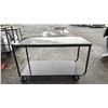 Image 2 : METAL TWO TIER UTILITY CART