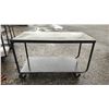 Image 2 : METAL TWO TIER UTILITY CART