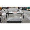 Image 2 : METAL TWO TIER UTILITY CART