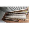 Image 2 : ASSORTED ROLLS OF COMMERCIAL VINYL - APPROX. 12' ROLLS *MUST TAKE ALL*