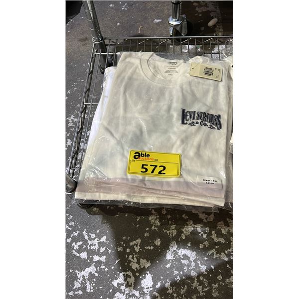 4 SMALL LEVIS T SHIRTS
