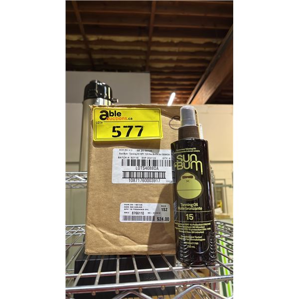 6 BOTTLES OF SUN BUM TANNING OIL