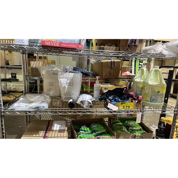 BRAS, FOAM SOAP, DISH CAPSULE, HAND SANITIZER & MORE