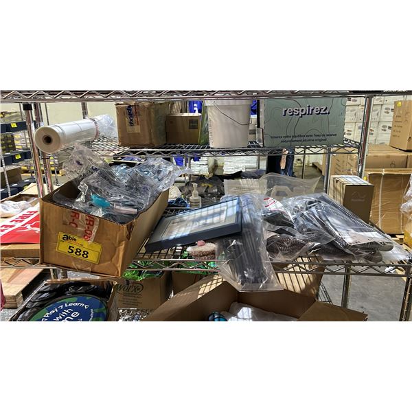FIRE EXIT SIGNS, HEAVY DUTY ZAP STRAPS, CLIMATE LINE AIRS & MORE