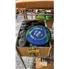 Image 1 : BOX OF FABRIC FRISBEE'S