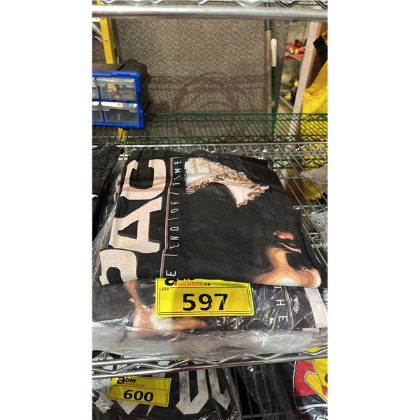 TUPAC T SHIRTS IN ASSORTED SIZES