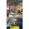 Image 2 : 8 STERLING CUT GLASS STEMMED WINE GLASSES