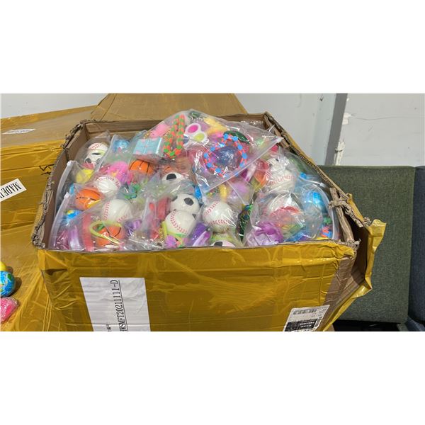 BOX OF ASSORTED FIDGET POPPER TOYS