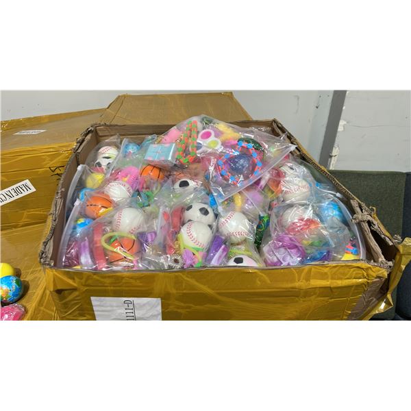 BOX OF ASSORTED FIDGET POPPER TOYS