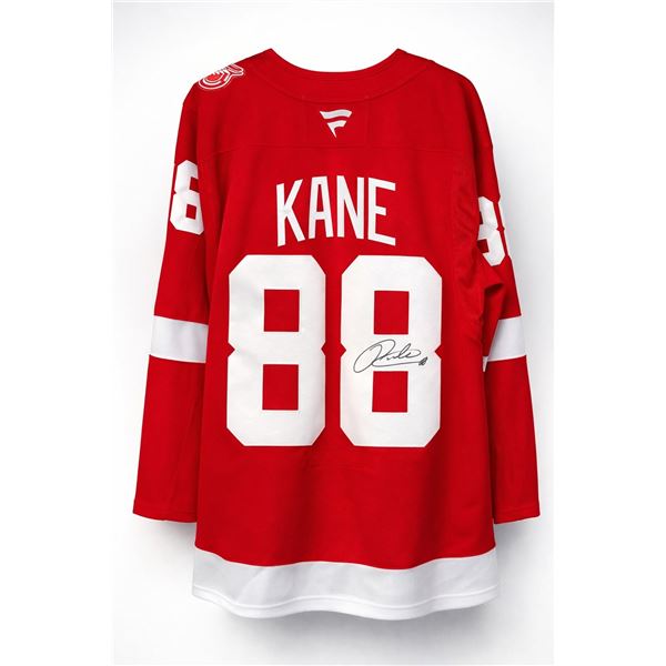 Autographed #88 Patrick Kane - Detroit Red Wings Jersey