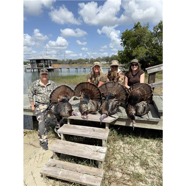 3-Day Florida Osceola Turkey 1 Hunter -Central Florida Outfitters
