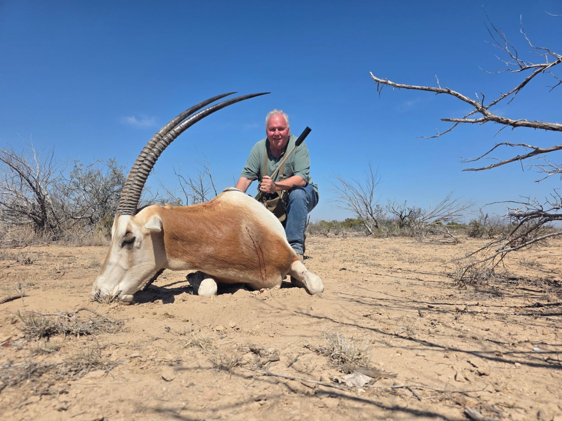 Big Racks Ranch Balderas Texas Trophy Hunt Credit for Two Hunters - Big Racks Ranch - SCI