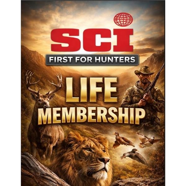 Safari Club International Lifetime Membership, Convention Passes, Dove Hunt!
