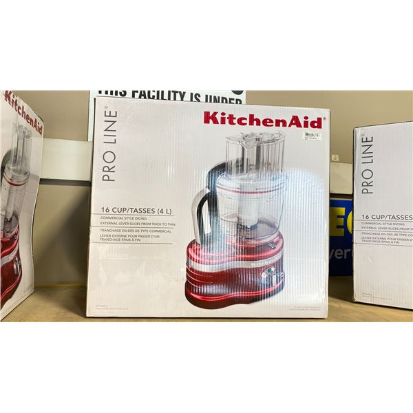 KITCHENAID PRO LINE PROFESSIONAL 16 CUP 4 LITER COMMERCIAL STYLE ELECTRIC COUNTERTOP FOOD PROCESSOR