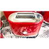 Image 3 : 3 KITCHENAID RED COUNTERTOP ELECTRIC SMALL APPLIANCES INCLUDING: KITCHENAID LARGE SLICE TOASTER,