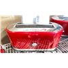 Image 4 : 3 KITCHENAID RED COUNTERTOP ELECTRIC SMALL APPLIANCES INCLUDING: KITCHENAID LARGE SLICE TOASTER,
