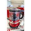 Image 2 : 3 KITCHENAID RED COUNTERTOP ELECTRIC SMALL APPLIANCES INCLUDING: KITCHENAID LARGE SLICE TOASTER,