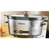 Image 2 : KITCHENAID 6 QUART ELECTRIC COUNTERTOP SLOW COOKER *IN BOX, COLOR STAINLESS STEEL*