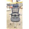 Image 2 : FAST TRACK IMPEX HE1001 BLACK MESH HIGH BACK ADJUSTABLE TASK CHAIR *IN BOX*
