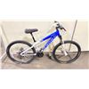 Image 2 : KONA KLUMP 7005, 24 SPEED BLUE/WHITE MOUNTAIN BIKE WITH FRONT SUSPENSION AND FULL DISC BRAKES