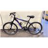 Image 1 : HYPER BOUNDARY TRAIL 24 BLACK 18 SPEED MOUNTAIN BIKE WITH FRONT SUSPENSION