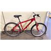 Image 2 : BRODIE HELLION RED 7 SPEED MOUNTAIN BIKE WITH FRONT SUSPENSION