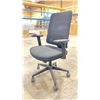Image 1 : FAST TRACK IMPEX LE3002 BLACK MESH MID BACK ADJUSTABLE TASK CHAIR *IN BOX*