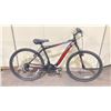 Image 1 : HYPER BOUNDARY TRAIL 26 BLACK 18 SPEED FRONT SUSPENSION MOUNTAIN BIKE