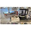 Image 1 : KITCHENAID BLACK ELECTRIC HAND BLENDER, KITCHENAID BLACK ELECTRIC COUNTERTOP MINI FOOD PROCESSOR, &