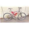 Image 1 : QUANTUM INFINITY RED 21 SPEED FULL SUSPENSION MOUNTAIN BIKE