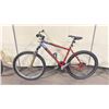 Image 2 : NORCO BUSHPILOT RED 27 SPEED MOUNTAIN BIKE WITH FRONT SUSPENSION AND REAR DISC BRAKES