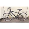 Image 2 : INFINITY BOSS 3 BLACK 21 SPEED HYBRID ROAD BIKE
