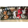 Image 1 : SHELF OF ASSORTED KITCHENAID COUNTERTOP ELECTRIC STAND MIXERS *PARTS ONLY, NEED REPAIRS*