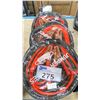 Image 1 : 4 SETS OF 13' JUMPER CABLES IN SOFT TRANSPORT BAGS