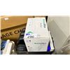 Image 2 : BLACK MOBILE 3 TIER ESTHETICIANS CART WITH ASSORTED COMMERCIAL SPA ITEMS / COOLSCULPTING PRODUCTS