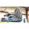 Image 1 : 4 BLACK INDUSTRIAL REPLACEMENT EQUIPMENT CHAIRS WITH SEAT BELTS