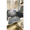Image 1 : HP PAVILION P6 SERIES PC WITH LG 21" FLATRON W2241T MONITOR, WIRED & WIRELESS KEYBOARDS WITH WIRED