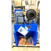Image 1 : SKLP SK-100YG BLUE 220V ELECTRIC INDUSTRIAL PIPE CRIMPING MACHINE WITH FOOT CONTROL & TOOLING