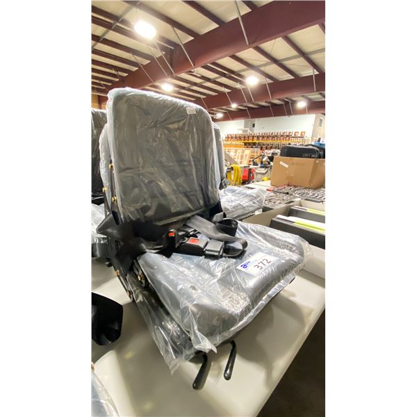 PAIR OF UNIVERSAL EQUIPMENT REPLACEMENT SEATS WITH SEAT BELT