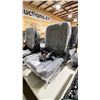 Image 2 : PAIR OF UNIVERSAL EQUIPMENT REPLACEMENT SEATS WITH SEAT BELT