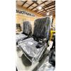 Image 2 : PAIR OF UNIVERSAL EQUIPMENT REPLACEMENT SEATS WITH SEAT BELT