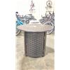 Image 2 : PARAMOUNT FP-399 BRONZE CAST ALUMINUM RECTANGULAR PROPANE OUTDOOR FIRE TABLE WITH CONVERTIBLE BURNER