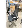 Image 2 : FAST TRACK IMPEX ME2001 BLACK MESH HIGH BACK ADJUSTABLE TASK CHAIR *IN BOX*