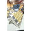 Image 1 : STAINLESS STEEL RS346SB ELECTRIC 3 HEAD 46"L X 23"W RADIANT WALL HUNG SPACE HEATER